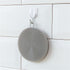 4PCS Silicone Dish Scrubber, Multipurpose Round Reusable Dish Brush for Kitchen Dishes, Gray