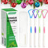 Tongue Scraper Cleaner, 100% BPA Free with Travel Handy Case for Adults and Kids, 4 Pack for Healthy Oral Care
