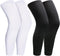 JEFHOMKIT 2Pairs Leg Sleeves,Full Leg Compression Sleeve,Compression Long Knee Sleeve,Sports Compression UV Long
