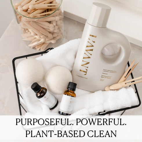 L'avant Collective Laundry Oil Fresh Linen - Luxury Deep Cleaning & Odor Defense Essential Oil, 1oz