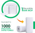 Avalon Towels Terry Bar Mop Towels, Value Pack of 30, 16"x19", Absorbent Cotton Cleaning Rags (White)