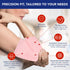 Dr. Arthritis Ladies Pink Elbow Compression Sleeve - Doctor Developed for Women, Relief from Tennis/Golfers Elbow &