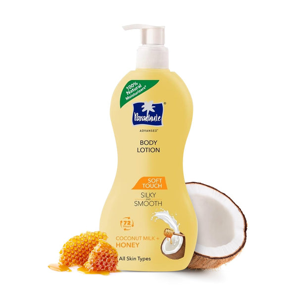 Parachute Advansed Soft Touch Body Lotion with Pure Coconut Milk & Honey, 13.5 Fl. oz.