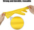 IUCGE 2 4 Rubber gloves dishwashing or Pairs for Kitchen,Cleaning gloves for household Reuseable.