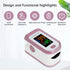 Pulse Oximeter Fingertip, Heart Rate Monitor with Large LED Screen, Blood Oxygen Meter for Adults
