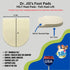 YJ64-6064 1/2" (4 Pack) Dr. Jill's Foot Pads, Latex Free, Heel Pad Skived Felt
