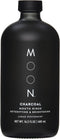 MOON Charcoal Mouth Rinse, Fluoride-Free Mouthwash for Adults, Freshens Breath, Lunar Peppermint Flavor, 16 oz
