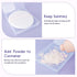 WSYUB Powder Puff, Large 4.33’’ Body Powder Puff with Container for Easy Application