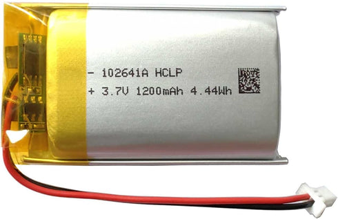3.7V 1200mAh 102540 Battery Replacement for Sena 50S, Supports Fast Charging, fits SP75 SP46