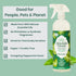 All-Purpose Cleaner Spray, Peppermint, 100% Natural, for Home, Kitchen, Bath, Counters, Stainless, Sealed Stone and more. Safe around Food, Kids, Pets 25 oz (Pack of 1)