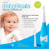BabySonic Electric Toothbrush for Infant and Toddler Ages 0-3 Years - Safe Brush Heads, Timer, Waterproof