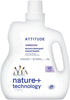 ATTITUDE Liquid Laundry Detergent, EWG Verified, HE Compatible, Vegan, Plant Based, Lavender, 40 Loads, 67.6 Fl Oz