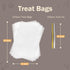 Egofine 200 PCS Cellophane Treat Bags 4x6 Inches Clear Cellophane Gift Bags with 4" Twist Ties, Clear Goodie bags, Cookie bags, Candy bags, Plastic Bags for Treats Gifts Giving Birthday Party Favors
