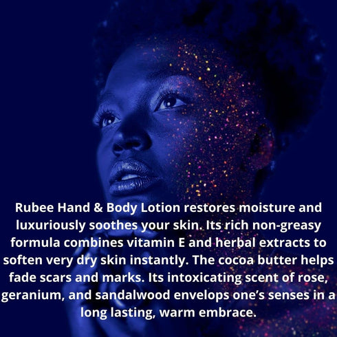 Rubee Hand & Body Lotion, 16 oz