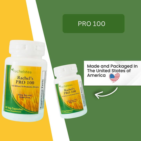 Rachel’s Pro 100 Probiotic - 100 Billion Count of Probiotics