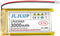 JLJLUP 3.7V Lipo Battery 3000mAh Rechargeable Lithium Polymer Batteries Pack with Wire JST1.25mm