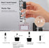 Refillable Perfume Bottle Atomizer for Travel, Portable Easy Refillable Spray Pump for Men and Women, 5ml Mini (Black)