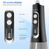 Water Dental Flosser Portable Teeth Cleaner - 9 Modes, 300ml Cordless Oral Irrigator, Rechargeable IPX7 Waterproof for