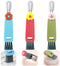 Qianyu 3 Pack 3 in 1 Cup Lid Cleaning Brush Set, Multifunctional Insulation Bottle Cleaning Tools for Home Kitchen