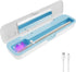 SYKUIHSG Toothbrush Sanitizer Case Kit, Tooth Brush Travels Case Rechargeable, Fits Electric Toothbrush