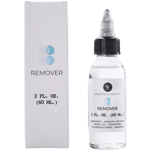 Alcohol Free Makeup Remover for Alcohol Activated Makeup, Perfect for Special FX, Theater, Film, and Halloween, 2 Fl Oz