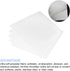 Cleanroom Wipes Lint-Free (9.8" x 9.8") 100pcs, Nonwoven Polyester Blend Wiping Cloth for Automotive, Electronics