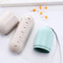 TREETDOBV 7-Day Grain Fiber Weekly Pill Organizer, Medicine Case, Rotatable, Portable, Moisture Proof