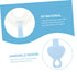 Set 4pcs FRCOLOR Kids U-Shaped Toothbrush Soft Silicone Baby Oral Cleaner Fun Design for Healthy Gums for Travel