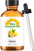Sun Essential Oils Lemon Essential Oil - 4oz - 4 Fluid Ounces