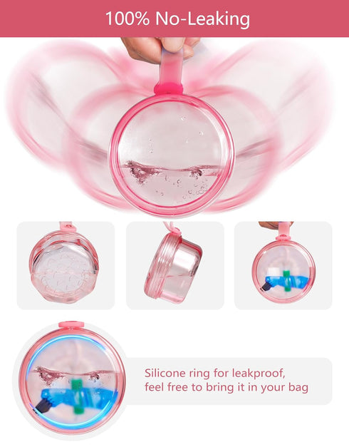 No Leak & Non-Slip Partial Denture Case, Retainer Bath Box with Strainer Basket and Brush, Dishwasher Safe