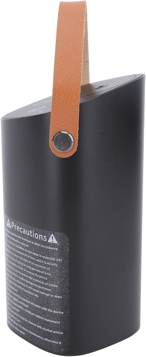 Ymiko Portable Aromatherapy Diffuser for Essential Oils Aluminum Waterless Car and Room Fragrance Machine with Timer
