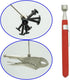 Telescopic Magnetic Pickup Tool, 5LB Magnet Stick, 24" Extendable Magnet with Pocket Clip