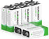 9V Batteries, 8 Pack 9 Volt Batteries, 10-Year Shelf Life for Smoke Alarms, Guitar Pedals, Microphone