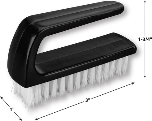 Performance Tool W3300 Nail Brush, Black / White