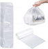 C&S Event Supply Co. Clear 7-10 Gallon Trash Bags - Un-Scented Disposable Garbage Bags for Kitchen, Bathroom, Office