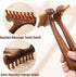 Set,Scraping OULIGET Wood Gua Sha Massage Tools Scalp Comb,Scraping Natural Wooden Gua Sha Tool