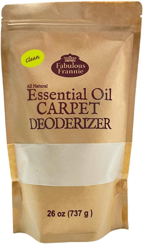 Fabulous Frannie All Natural Carpet Care with Pure Essential Oils, Clean & Fresh Scent Lemon & Lavender 26oz