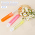 Travel Toothbrush Set, 3PCS Mini Soft Portable Toothbrush with Cover, Individually Wrapped, Orange, Yellow, Pink