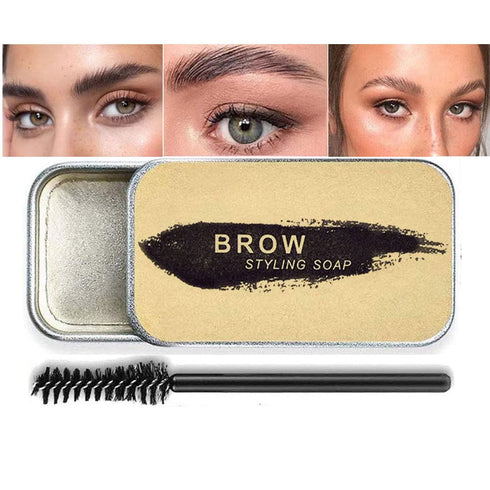 All in One Makeup Kit For Girls - 12 Colors Naked Eyeshadow Palette, Nude Foundation, Makeup Brush, Eyebrow Soap Kit.