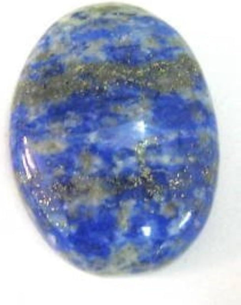 crystalmiracle Beautiful Lapis Lazuli Worry Stone, 1 Inch Positive Energy Crystal for Reiki Meditation Gifts