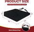 JZHLLA 16 18 2-4 Inch Wedge Wheelchair Seat Cushion Velvet and High Density Foam Wheelchair Cushions with Adjustable