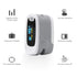 CONTEC CMS50NA Pulse Oximeter, Fingertip Blood Oxygen Saturation Monitor with SpO2 and PR Value Waveform, Grey