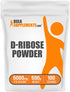 BulkSupplements.com D-Ribose Powder - D-Ribose Supplement, 5000mg for Energy Support, 500g (1.1 lbs)