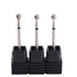 MZCMSL 3PCS Cuticle Clean Nail Drill Bit, Ball Head Diamond Electric File for Nail Salon Manicure