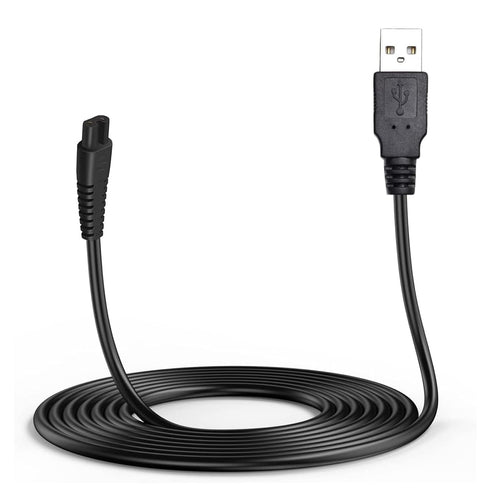 USB Charging Cable for Nicwell, Fairywill, Aquasonic, and More, Replacement Parts for Various Water Flossers, Black