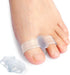 Gel Toe Corrector, 10 Pack of Toe Separators with 2 Loops, Big Toe Spacer for Bunion Pain and Overlapping Toe