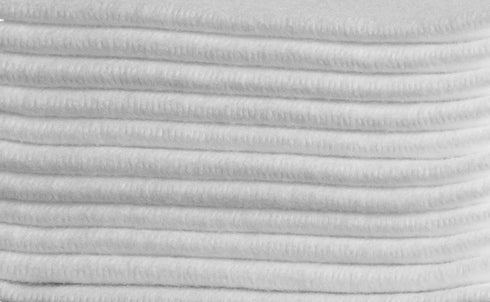 100 Disposable Linen Feel Guest Towels, Highly Absorbent Paper Hand Towels for Bathroom, 12" X 17" (Pack Of 100)