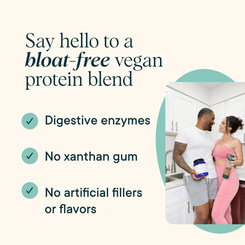 Ora Organic Protein Powder - 21g Plant-Based Superfood for Women and Men, Vanilla Flavor, 20 Servings