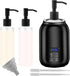 SUQAEEI Massage Oil Heater Warmer,with / Switchable Display, Two Oil Dispenser BottleConstant Temperature,Body