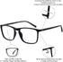 OCCI CHIARI Men’s Blue Light Blocking Reading Glasses, Computer Readers (1.0 1.5 2.0 2.5 3.0 3.5 4.0 5.0 6.0)